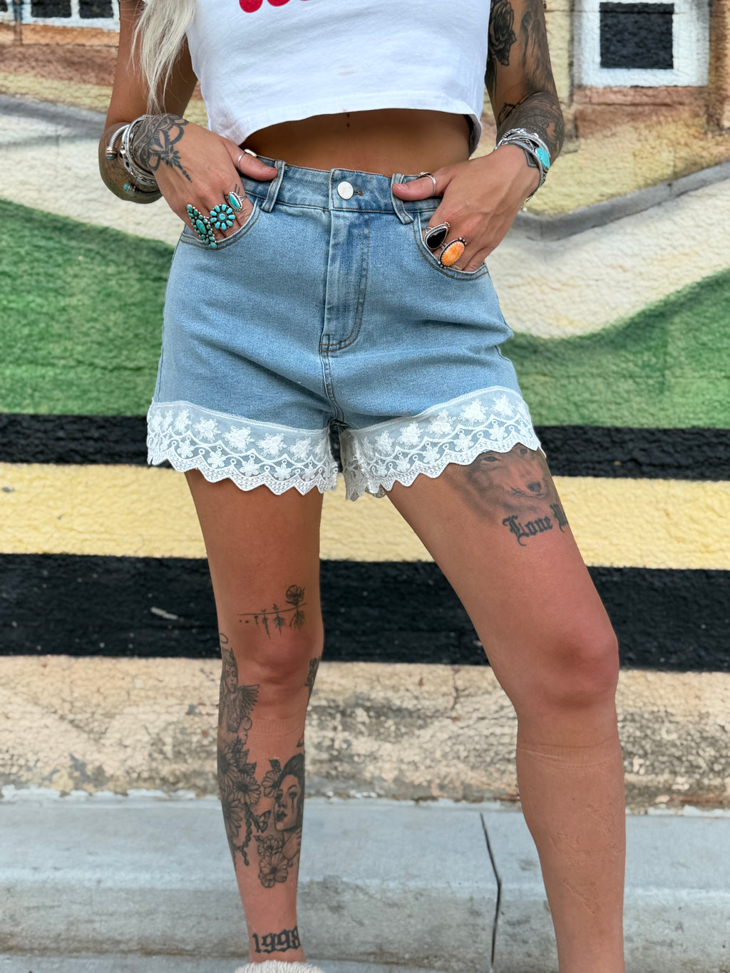 The Dust & Lace Shorts