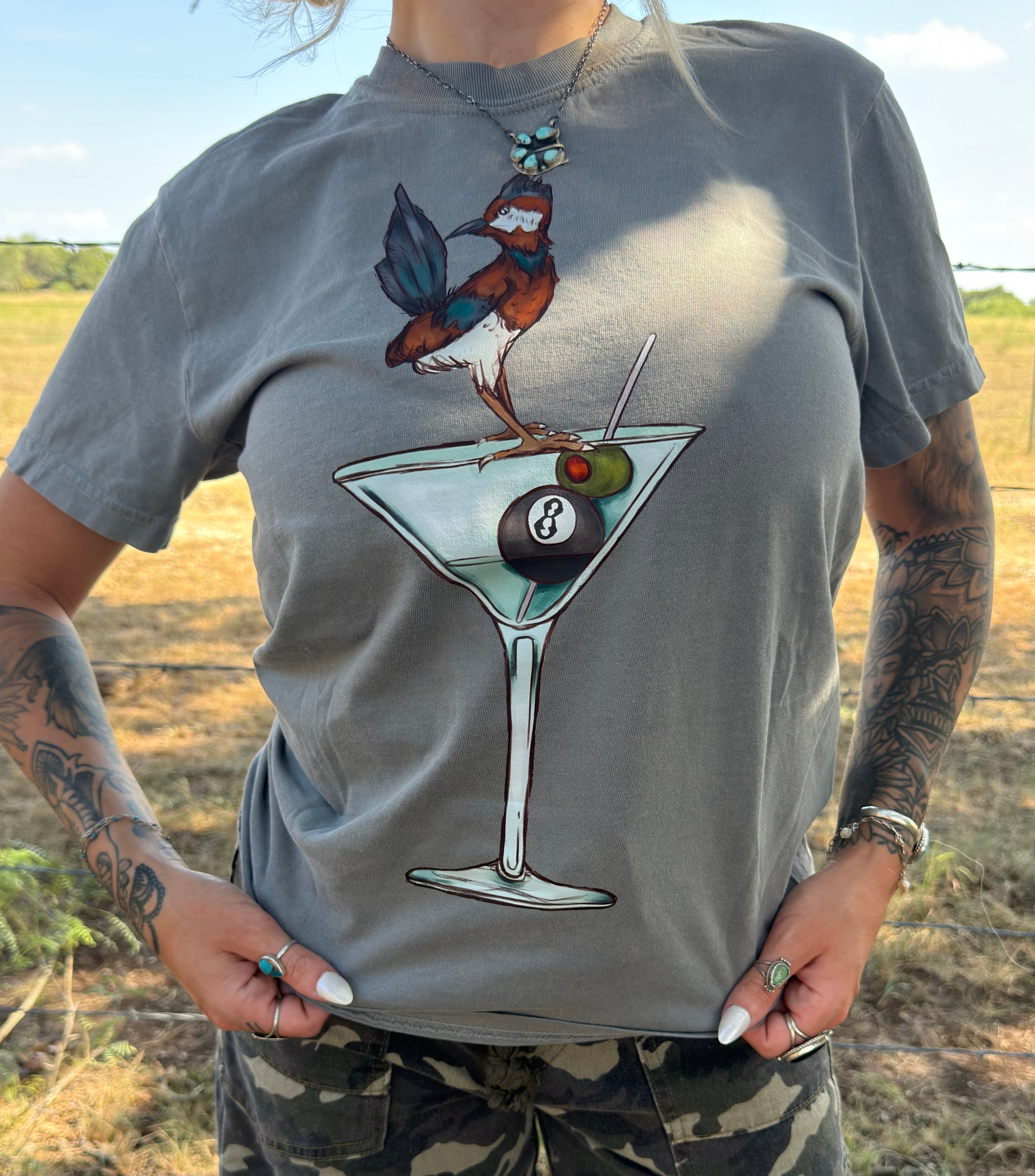 The Cowgirl Cocktail Tee