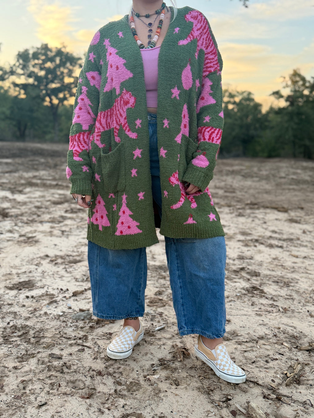 The Funky Feline Cardigan