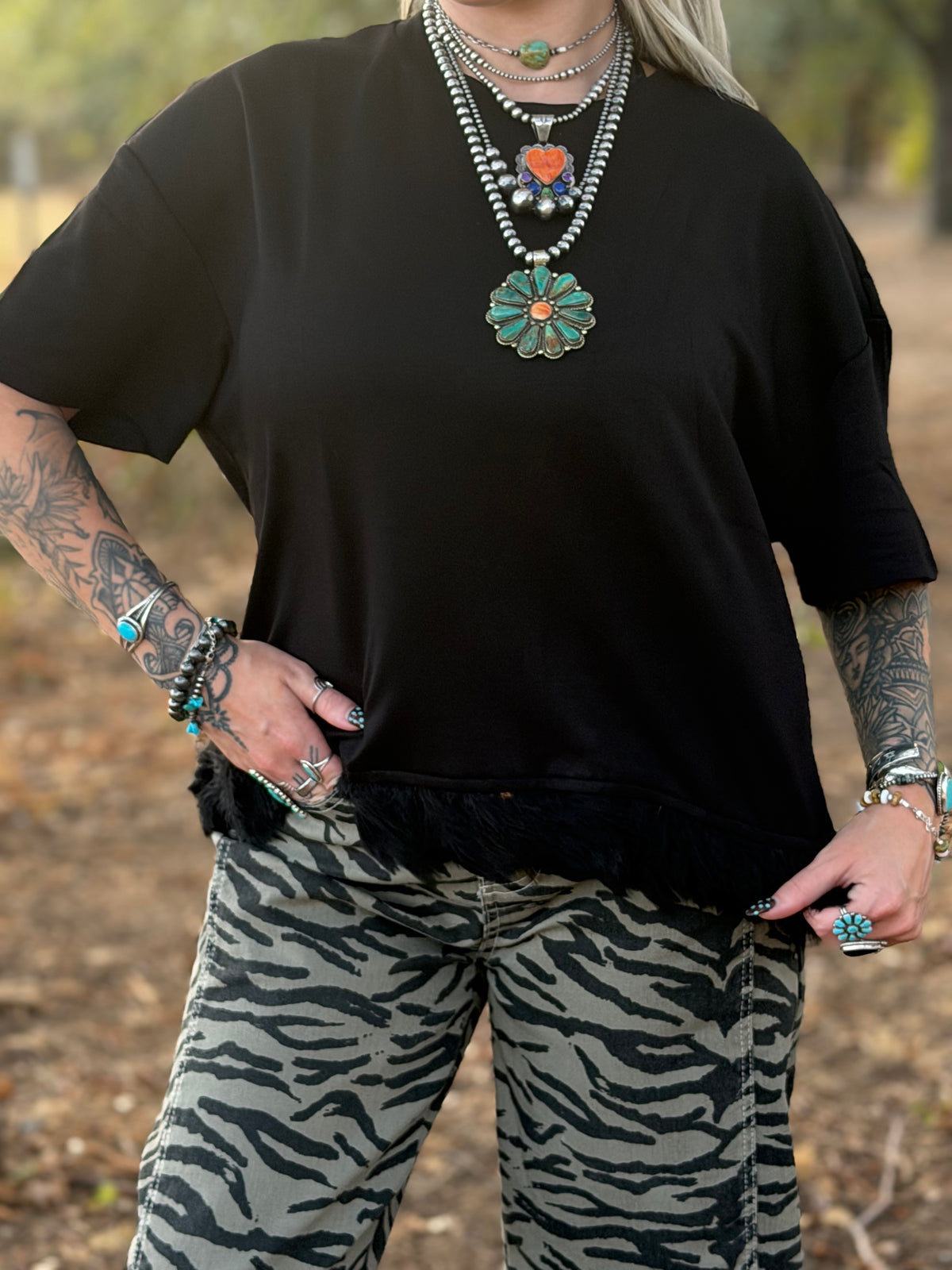 The Midnight Raven Top