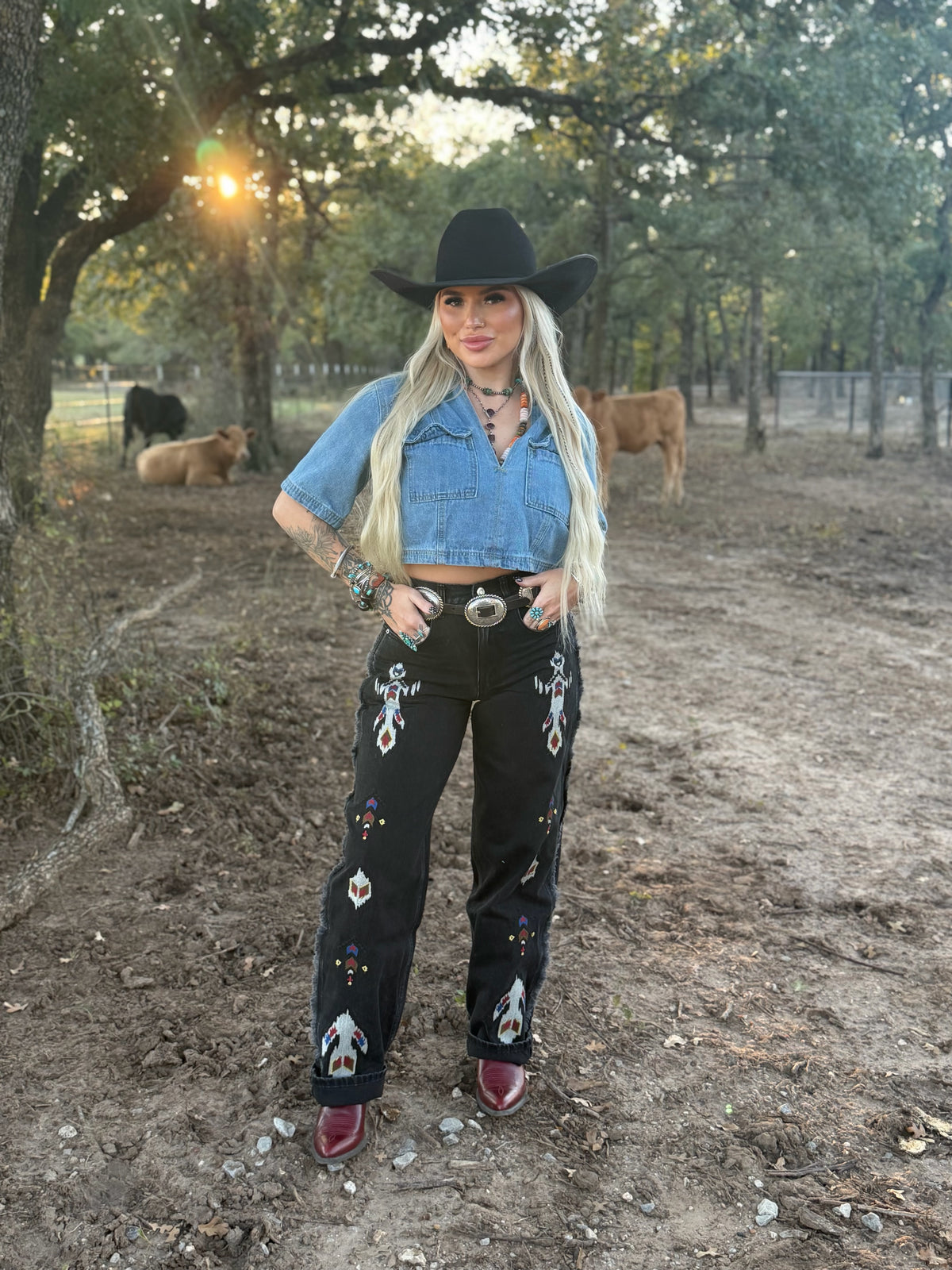 The Outlaw Tribal Jeans
