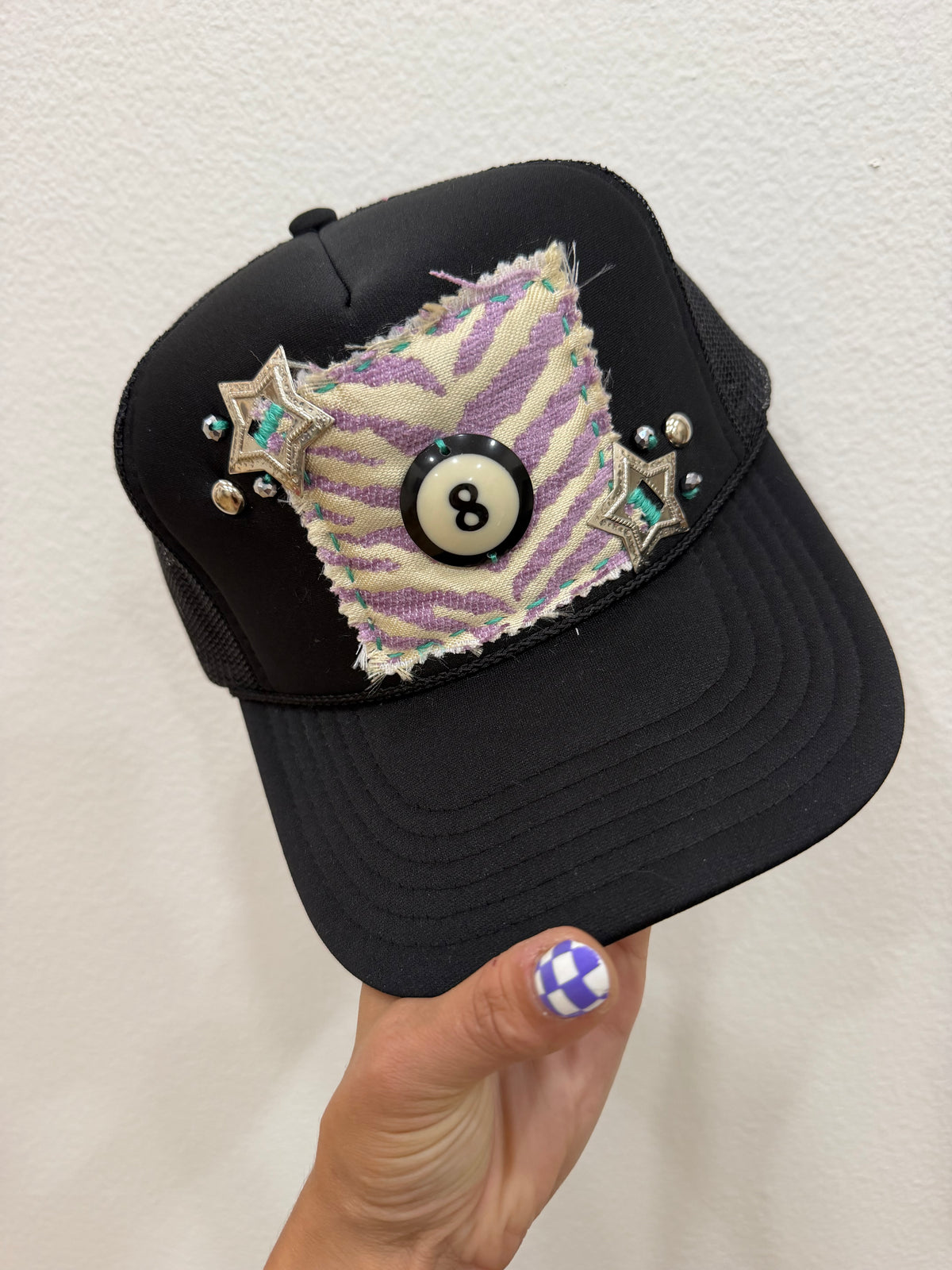 Lucky No. 8 Trucker Hat