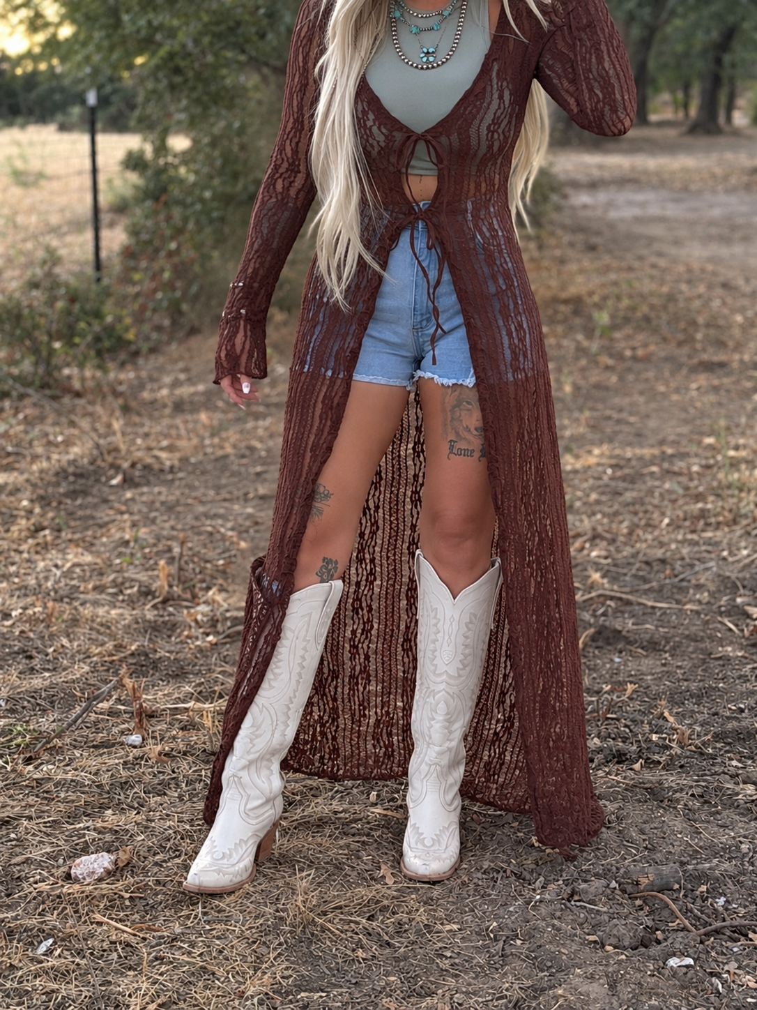 Western Romance Duster
