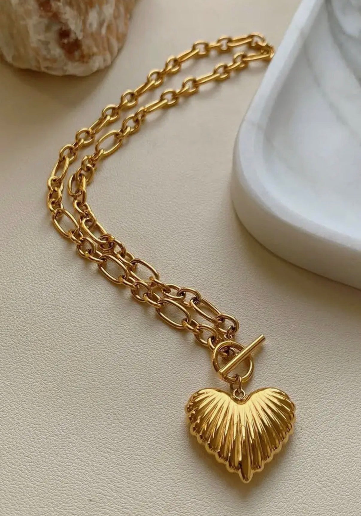Heart of Gold Necklace