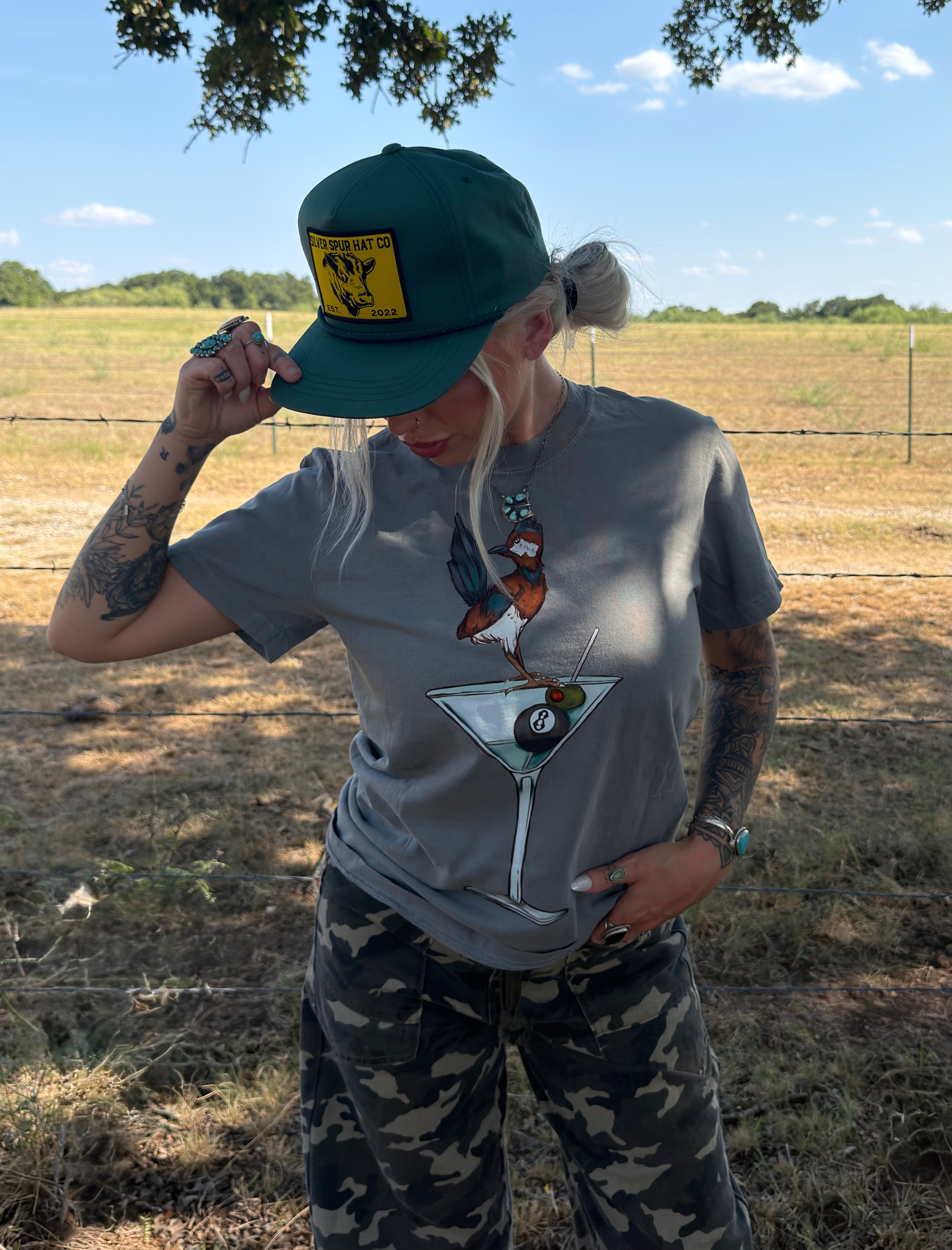 The Cowgirl Cocktail Tee