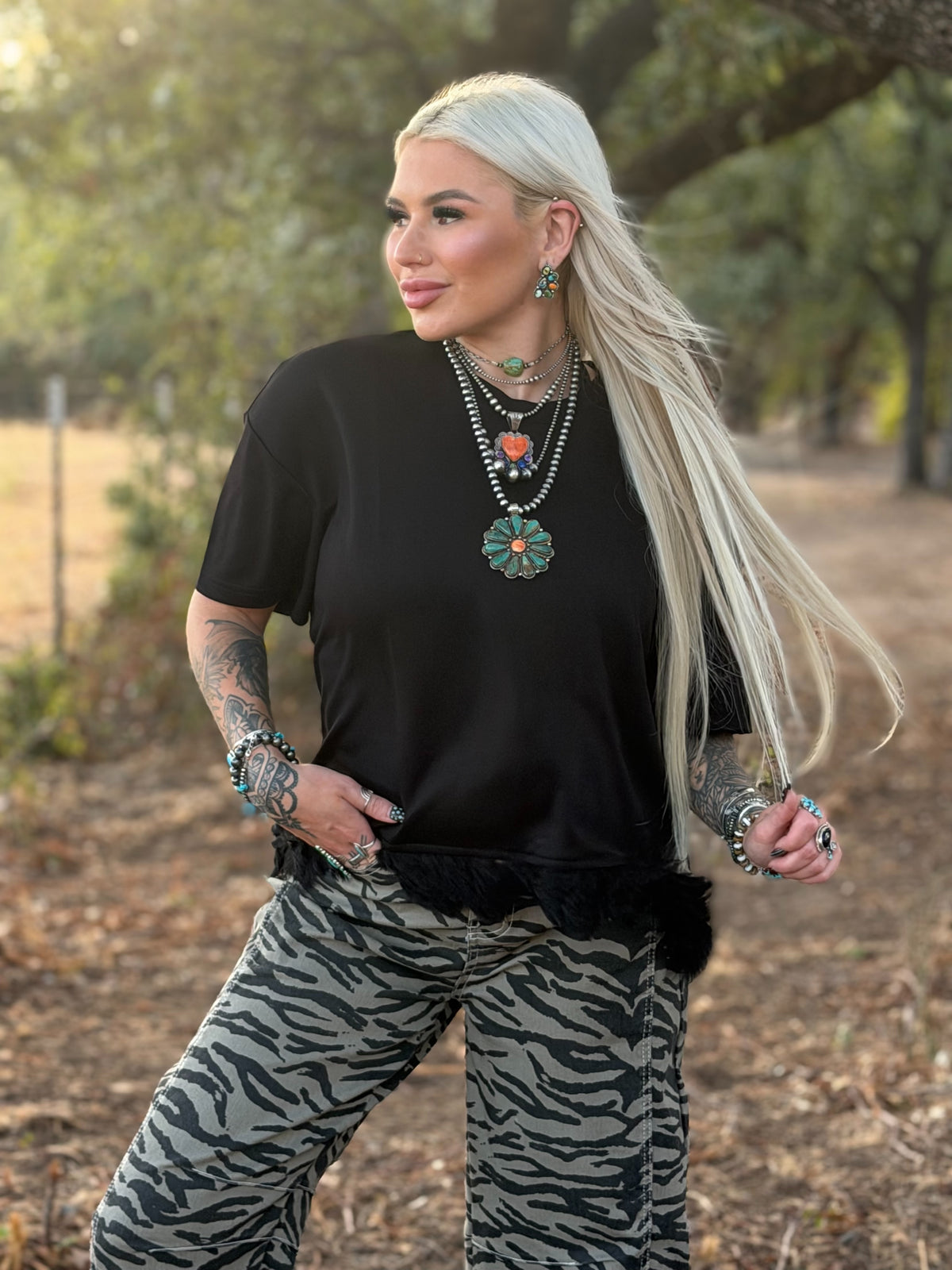 The Midnight Raven Top