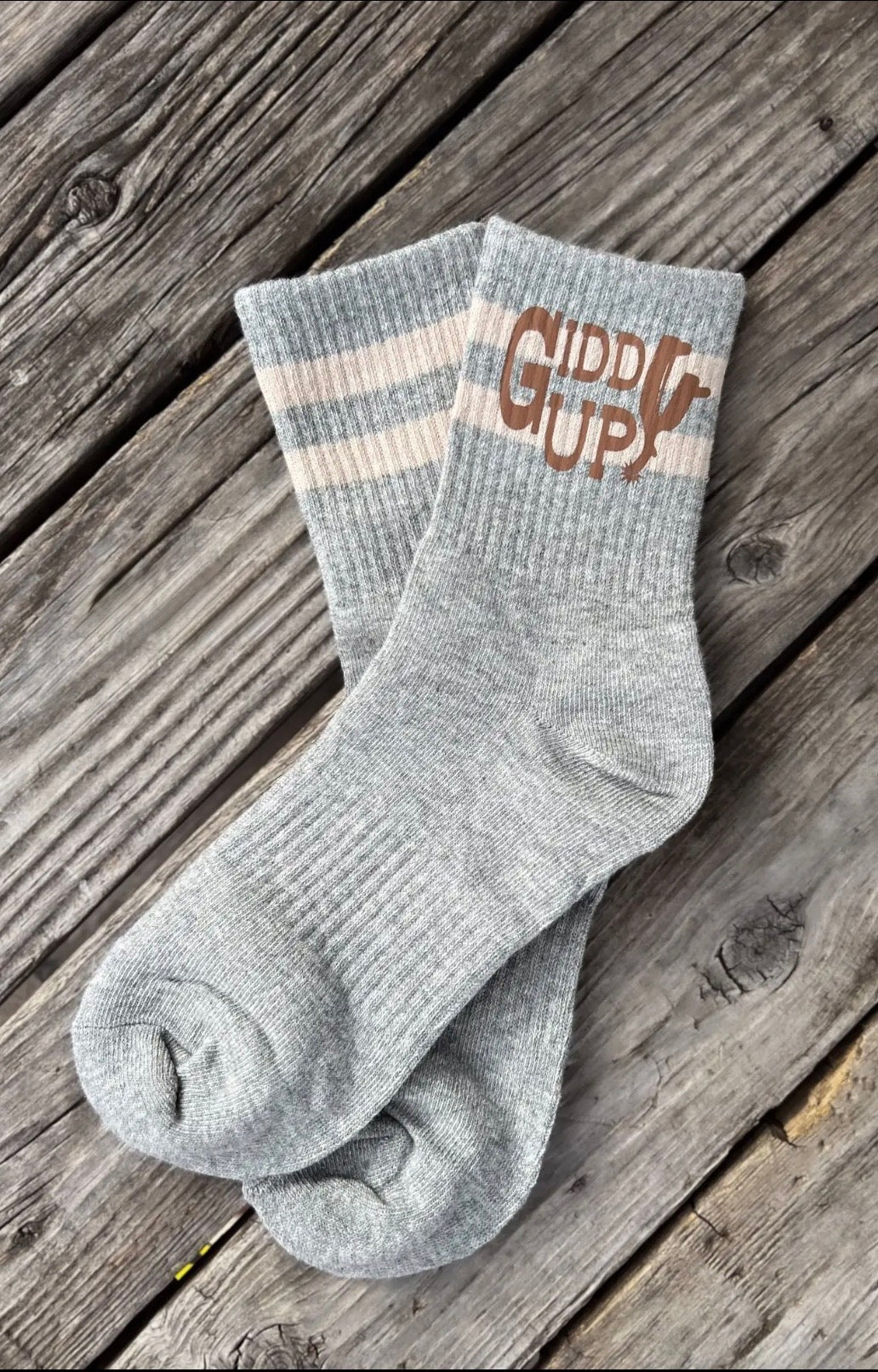 Giddy Up Darlin’ socks