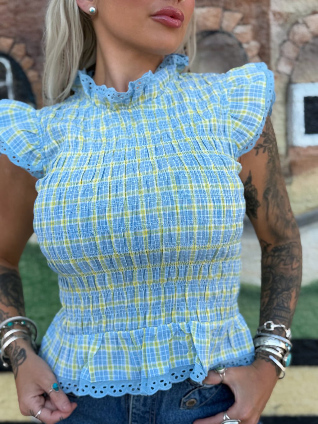 The Blue Mesa Top