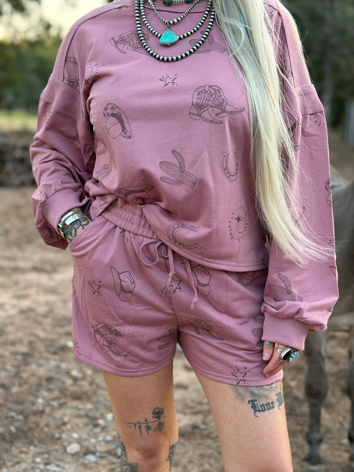 The Rosewood Rodeo set
