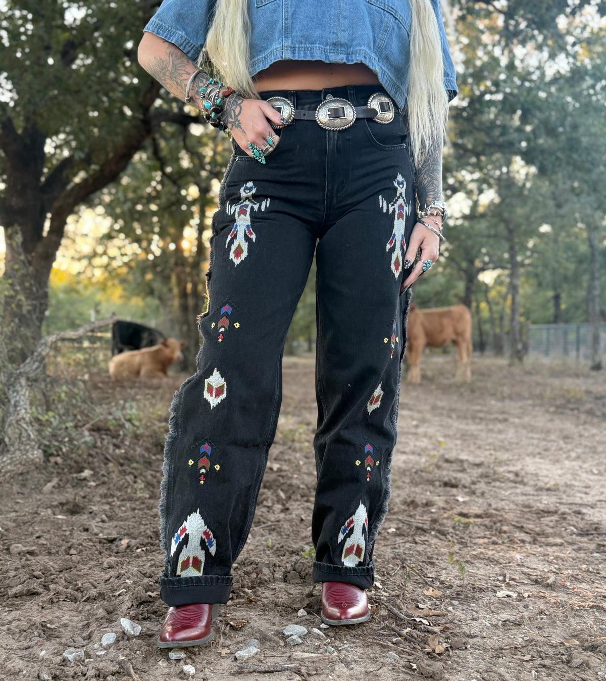 The Outlaw Tribal Jeans