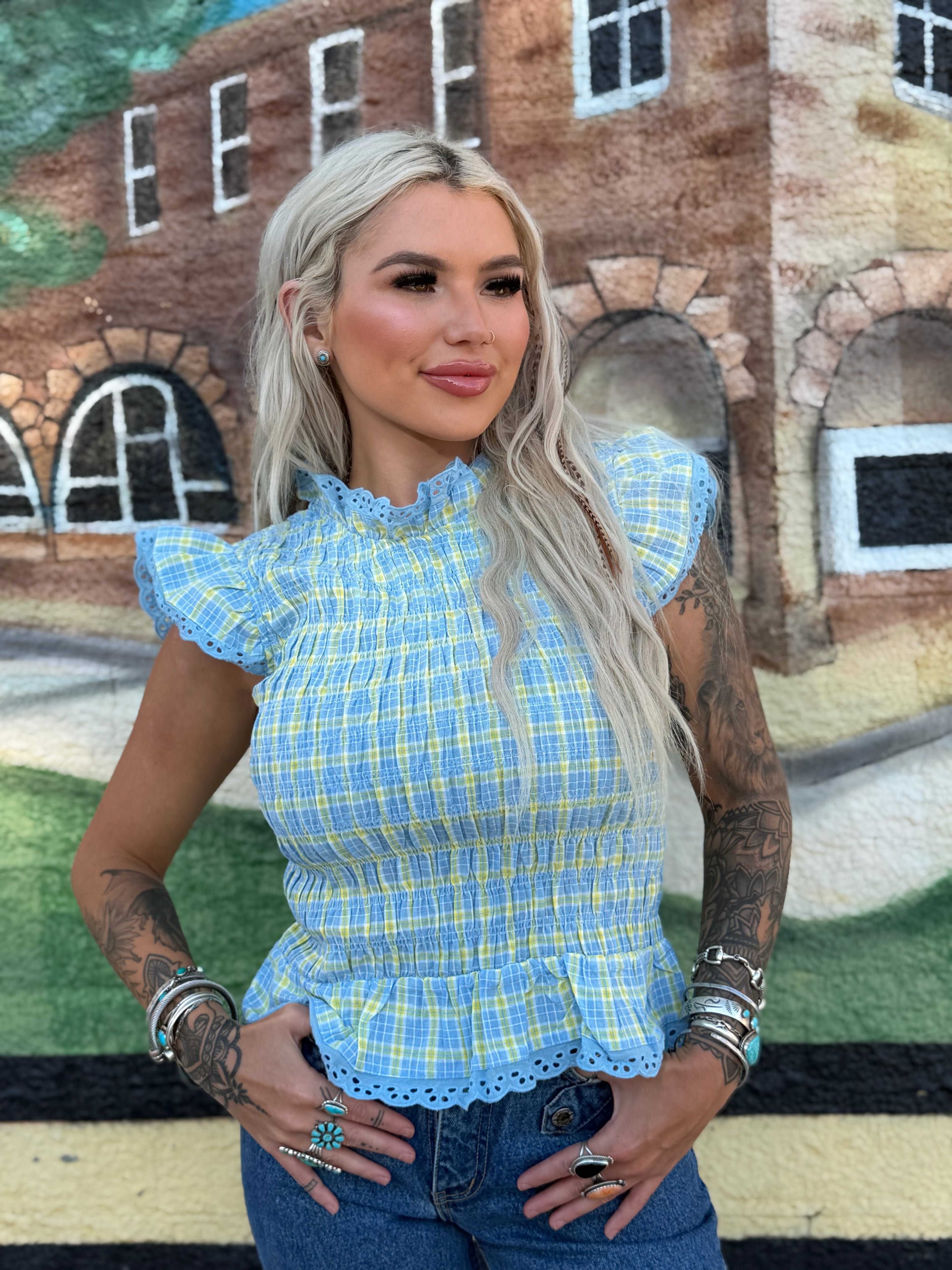 The Blue Mesa Top