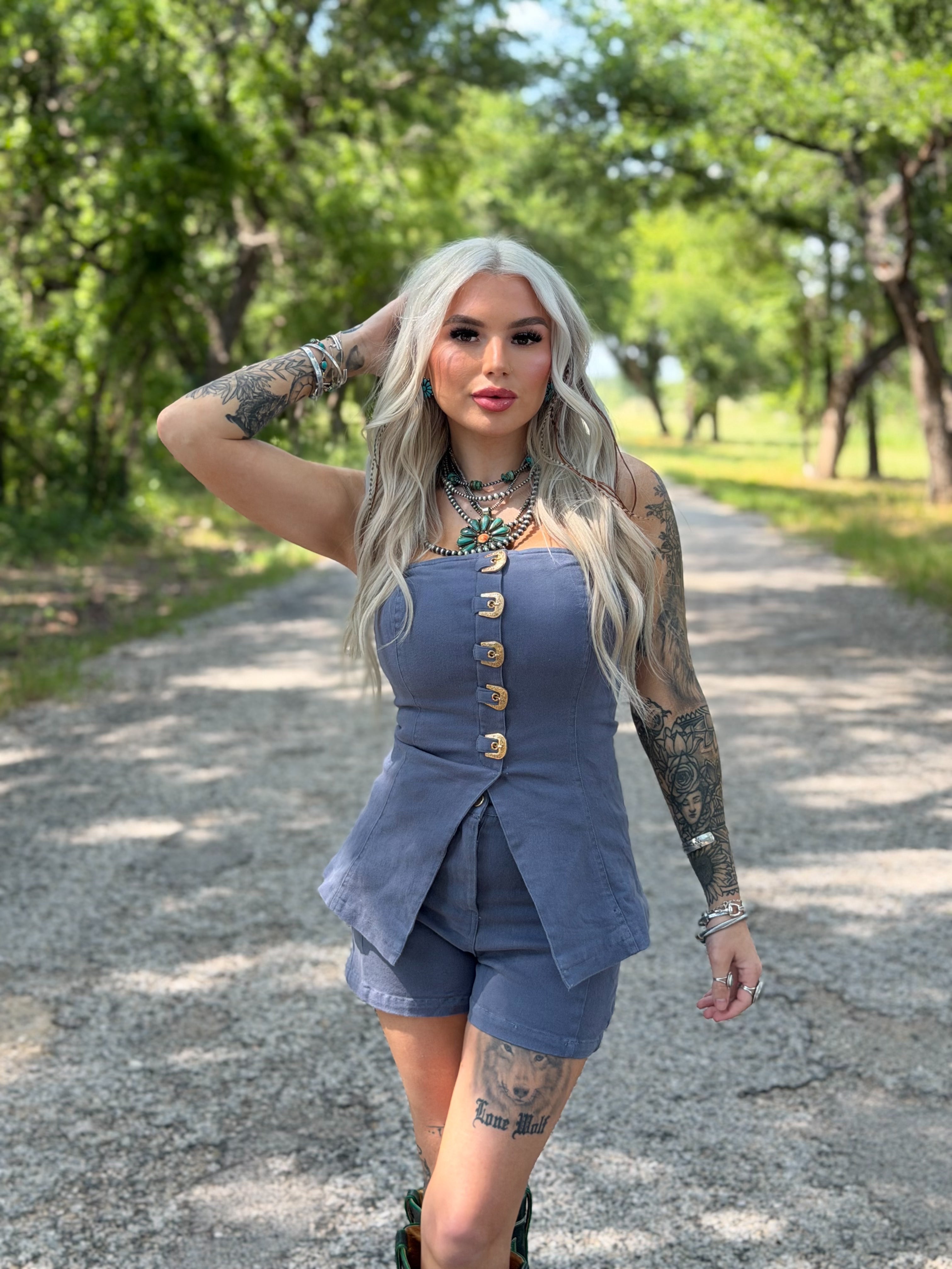Blue Jean Baby top