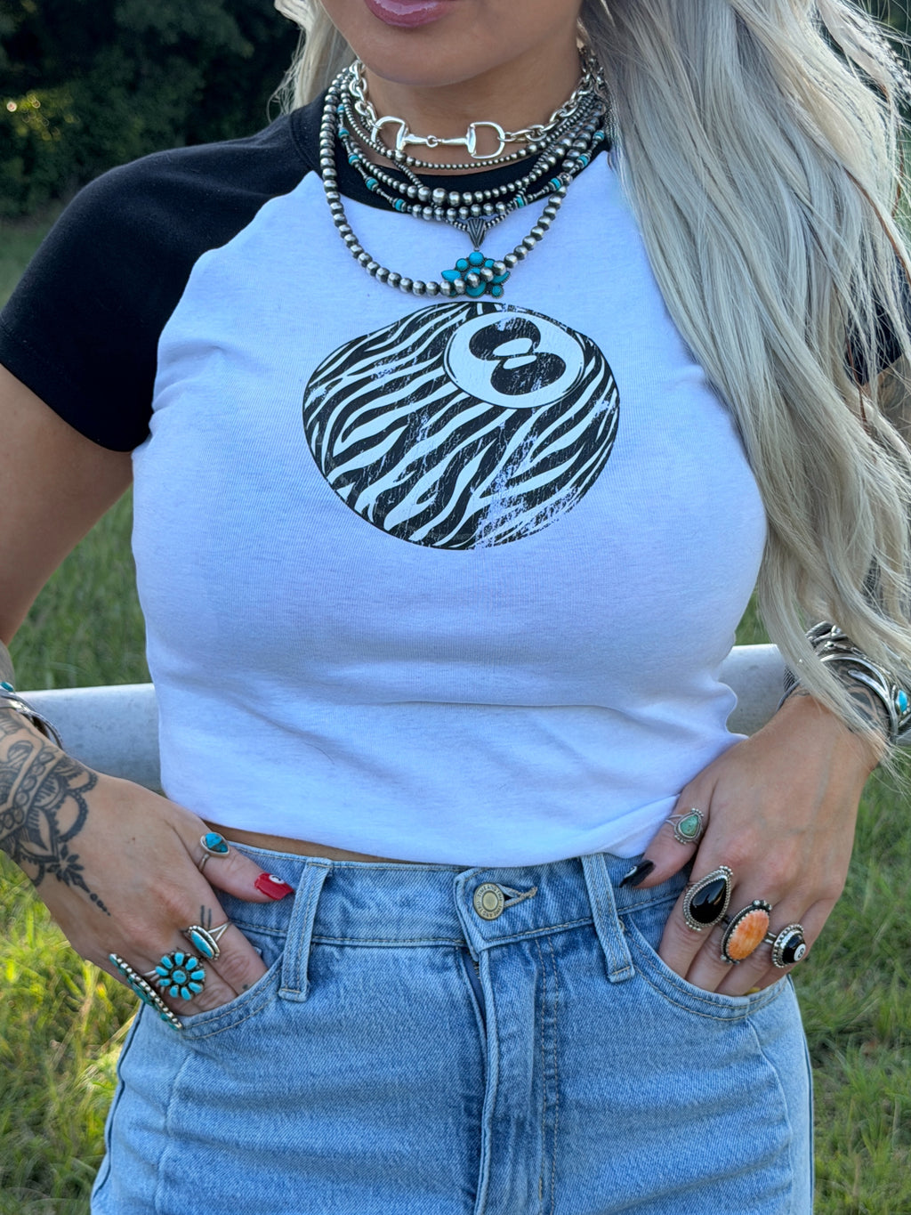The Wild Card Baby Tee