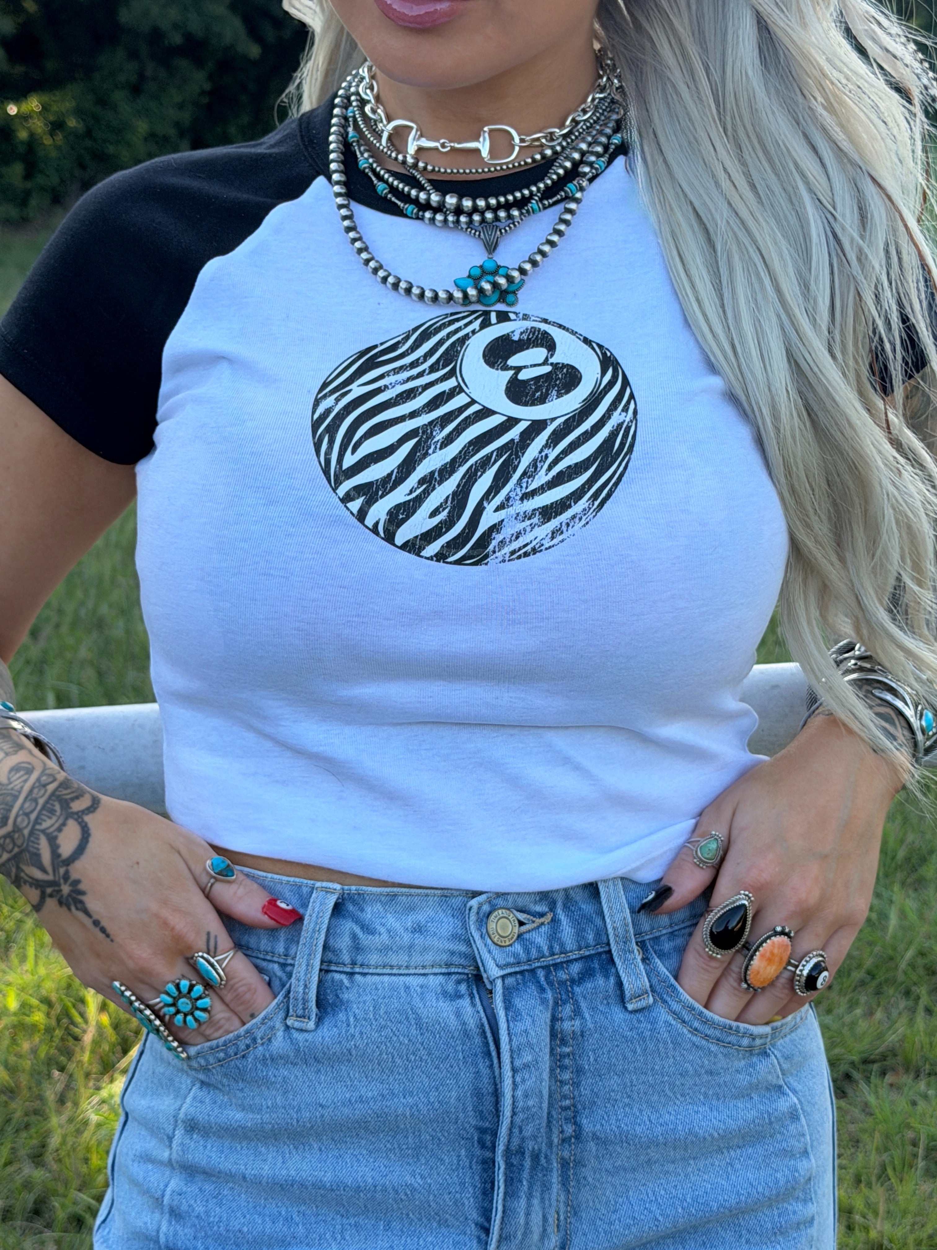 The Wild Card Baby Tee