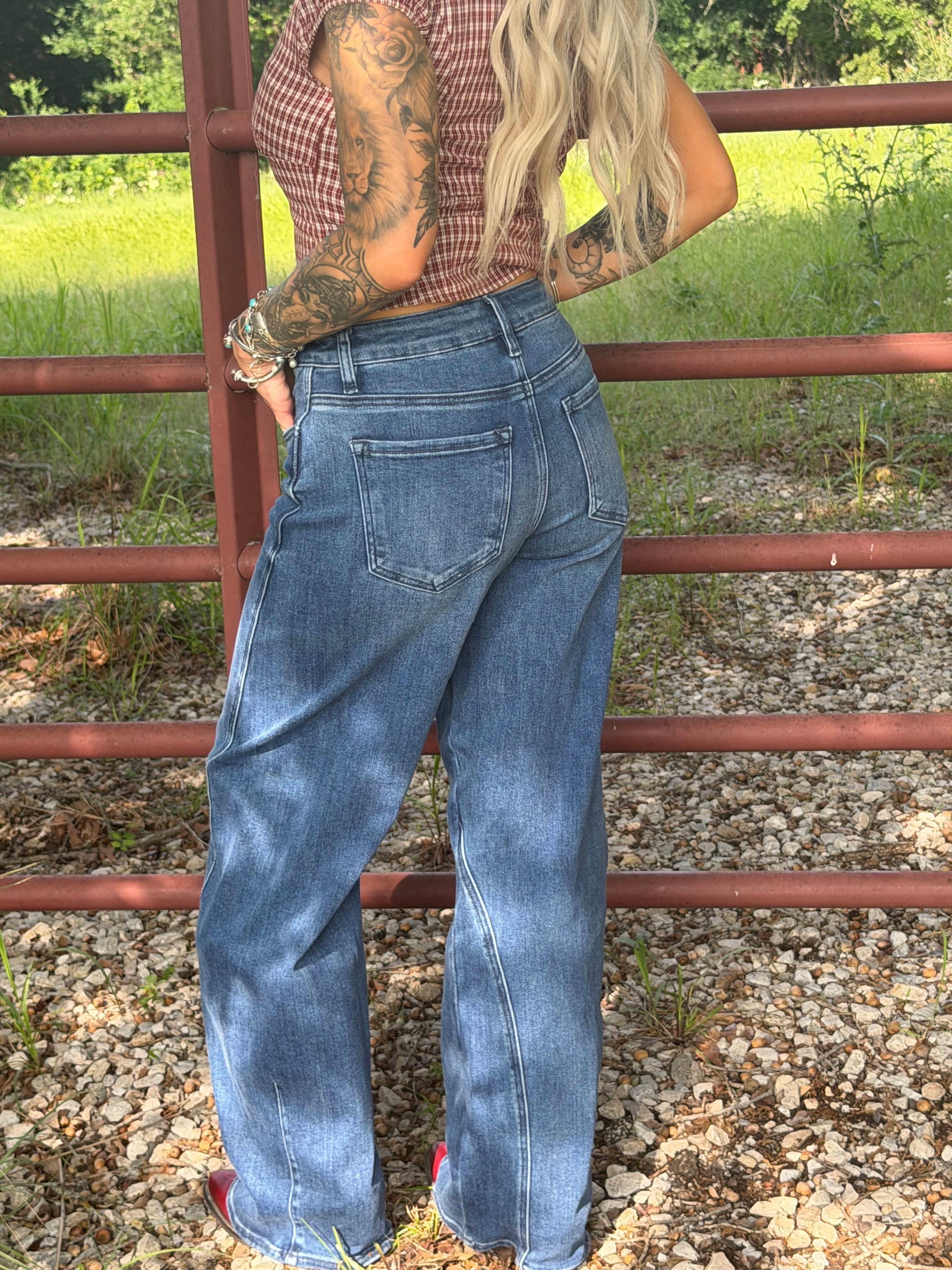 The Rodeo Barrel Jeans