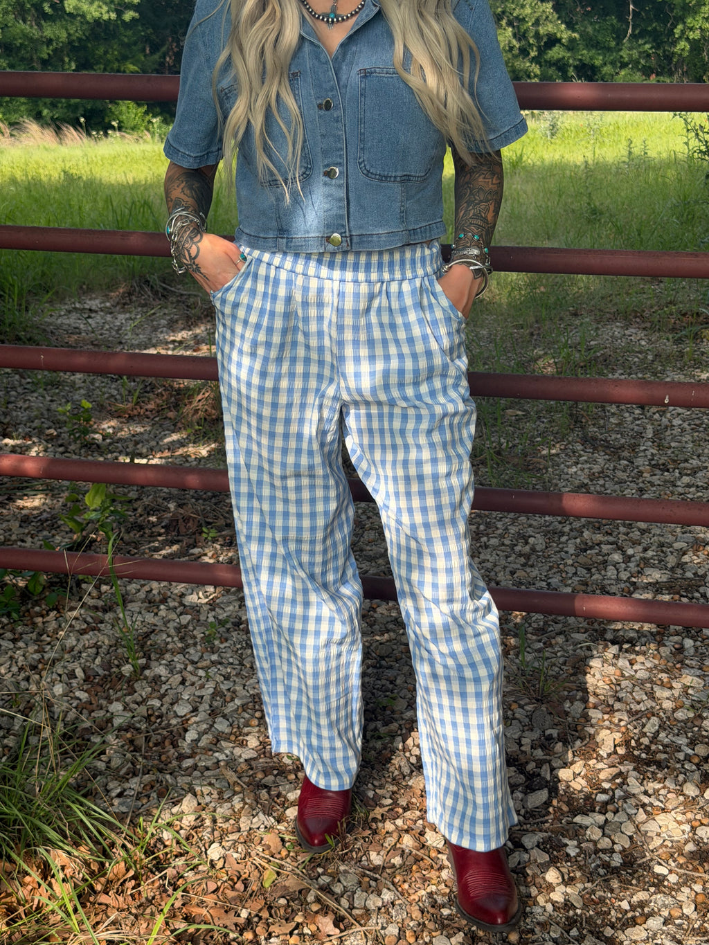 The Drifter Gingham Pants