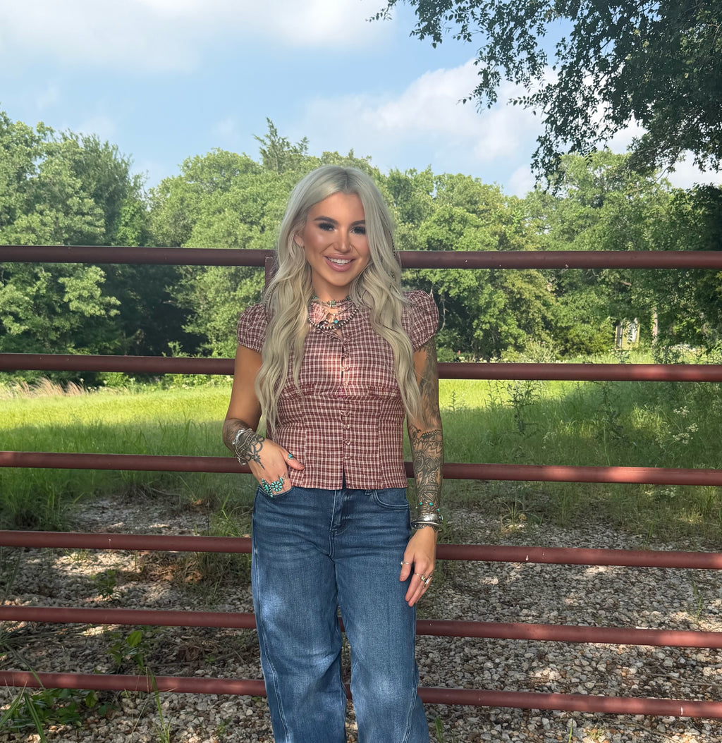 The Sweetheart Bandit Top
