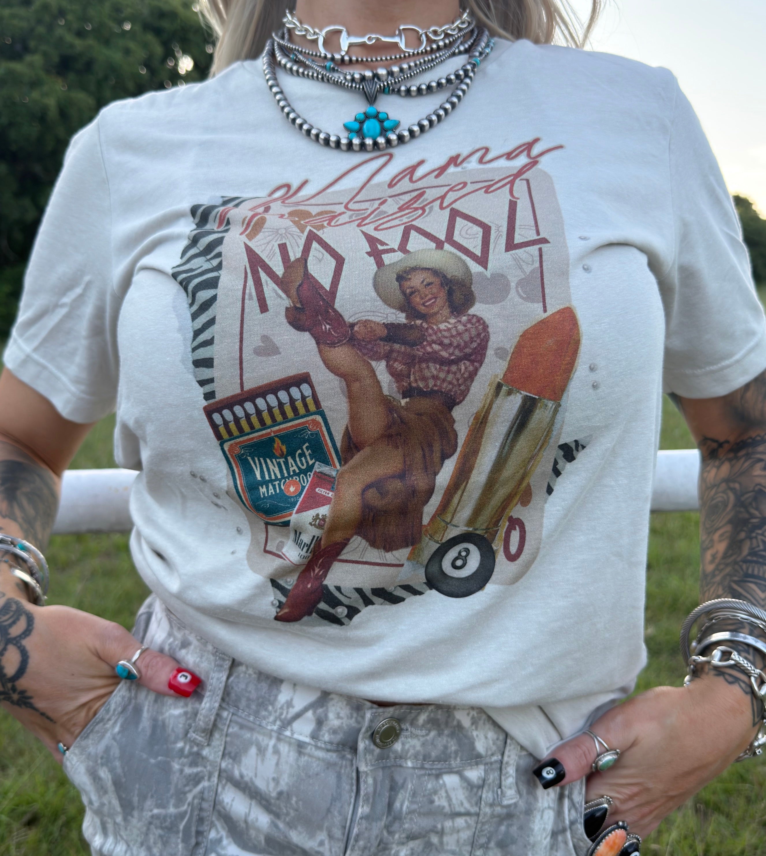 The Raised Rowdy Tee